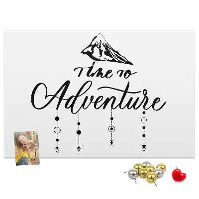 Printed Cork Board Inspirational quote