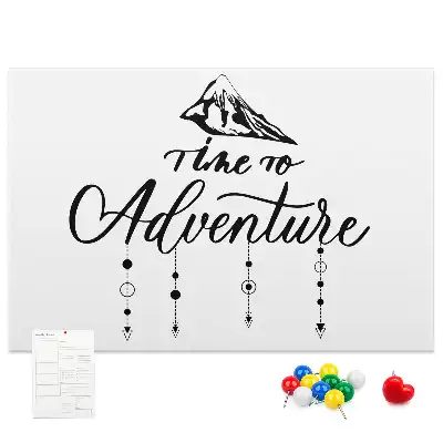 Printed Cork Board Inspirational quote