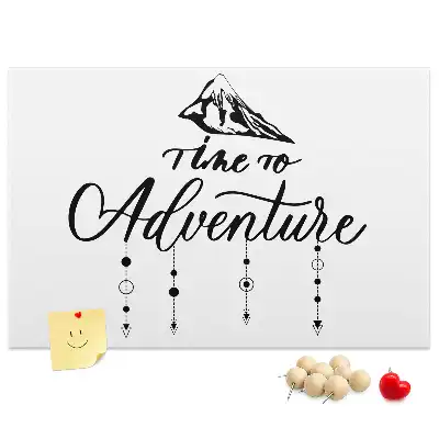 Inspirational Quote Printed Cork Board