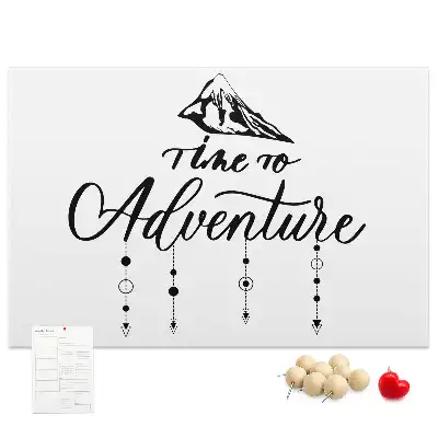 Printed Cork Board Inspirational quote