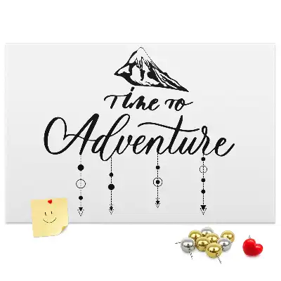 Inspirational Quote Printed Cork Board