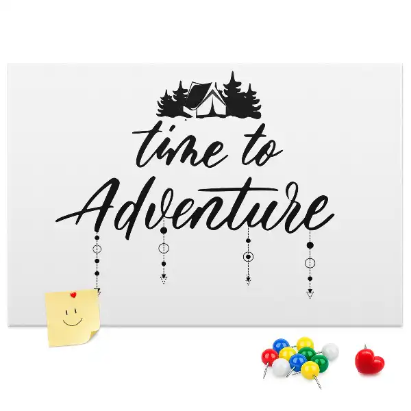 Inspirational Quote Cork Memo Board