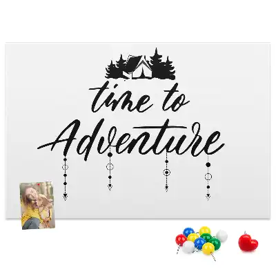 Inspirational Quote Cork Memo Board