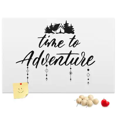 Inspirational Quote Cork Memo Board