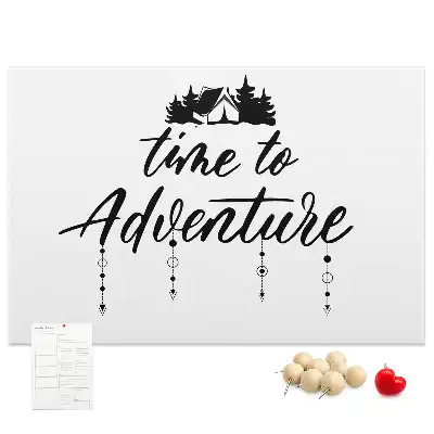 Inspirational Quote Cork Memo Board