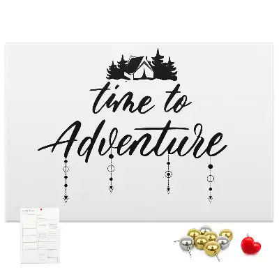 Inspirational Quote Cork Memo Board