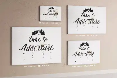 Inspirational Quote Cork Memo Board