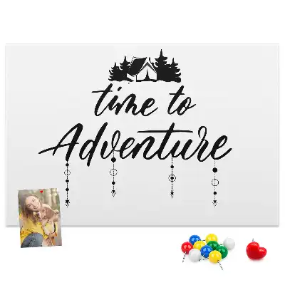 Inspirational Quote Cork Memo Board