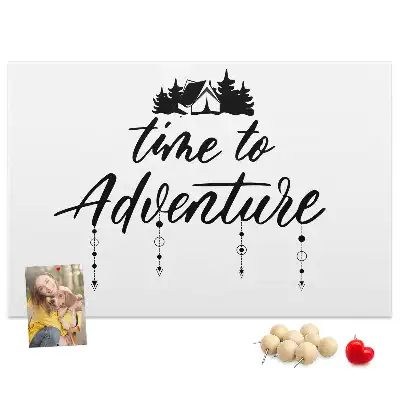 Inspirational Quote Cork Memo Board