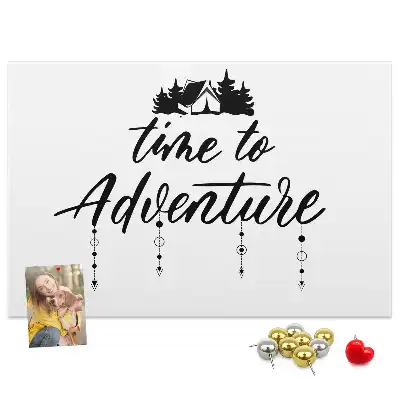 Inspirational Quote Cork Memo Board