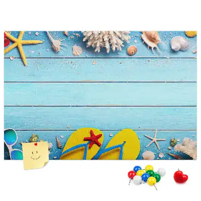 Seaside Things Cork Memo Board