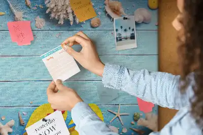 Seaside Things Cork Memo Board