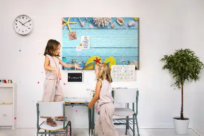 Seaside Things Cork Memo Board
