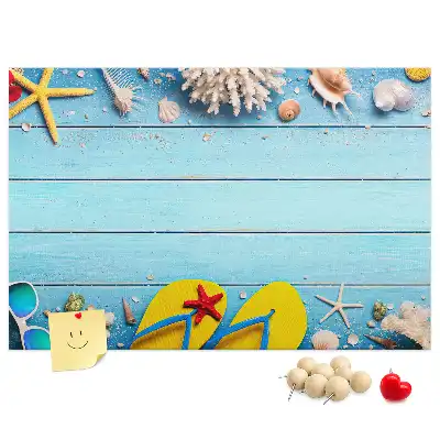 Seaside Things Cork Memo Board