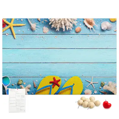 Seaside Things Cork Memo Board