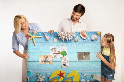 Seaside Things Cork Memo Board