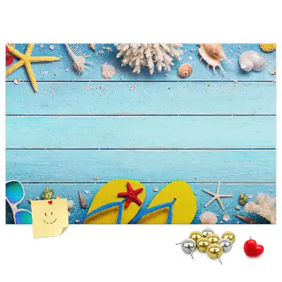 Seaside Things Cork Memo Board