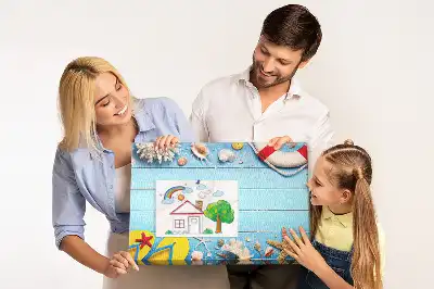Printed Cork Board Seaside things