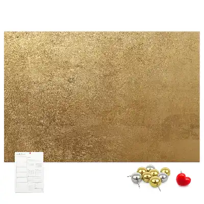 Printed decorative canvas cork memo board