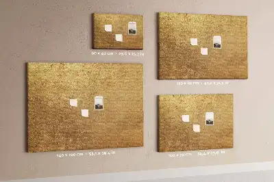 Printed decorative canvas cork memo board