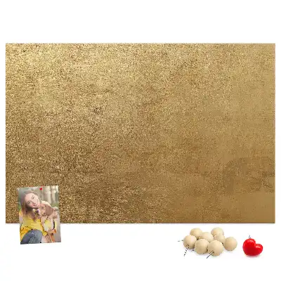 Printed decorative canvas cork memo board
