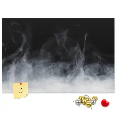 Smoke cork memo board