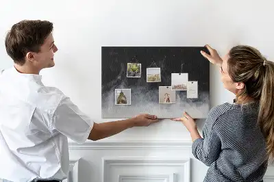 Smoke cork memo board