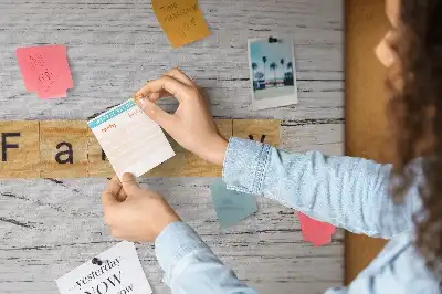 Printed Family Cork Board