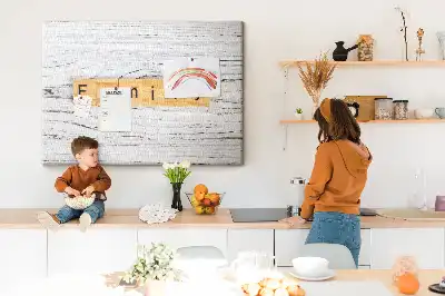 Printed Family Cork Board