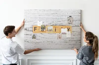Printed Family Cork Board