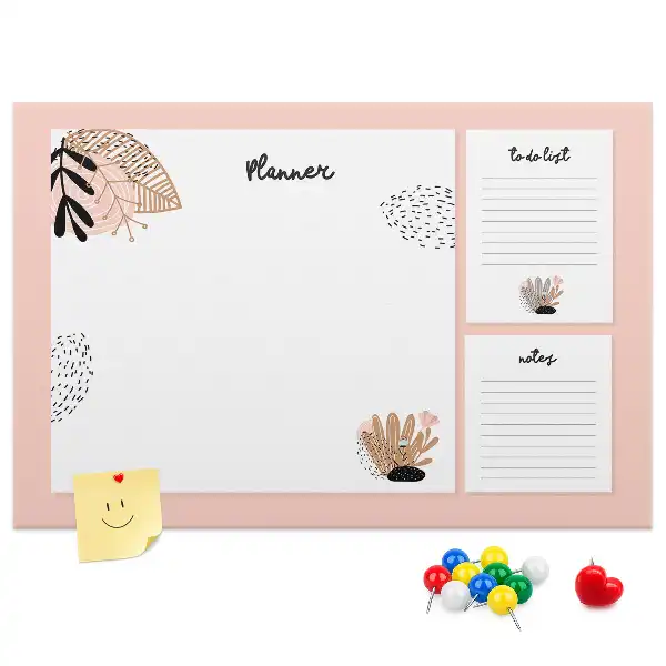 Printed Cork Board Planner Notebook