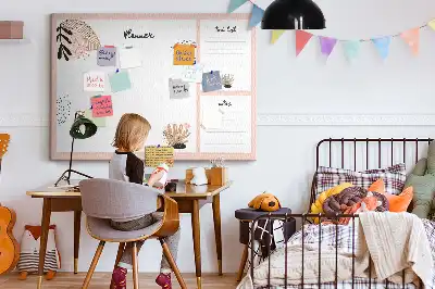 Printed Cork Board Planner Notebook