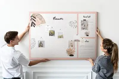 Printed Cork Board Planner Notebook