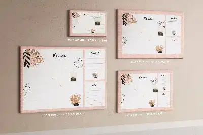 Printed Cork Board Planner Notebook