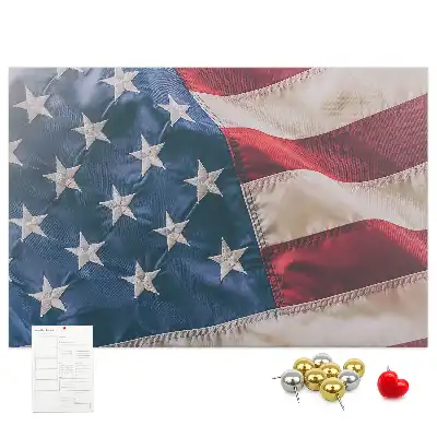 American Flag Printed Cork Board