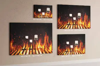 Cork memo board Barbecue