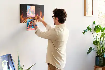 Cork memo board Barbecue