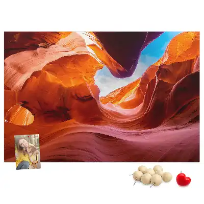 Canyon Printed Cork Board