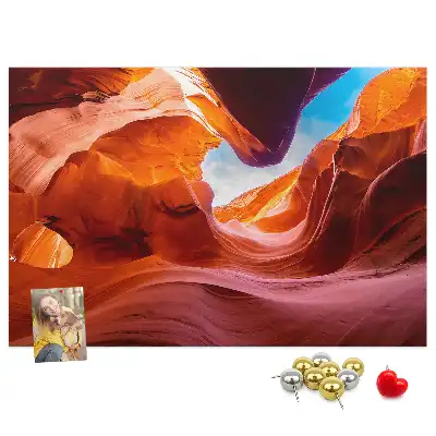 Printed Cork Board Canyon