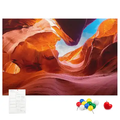 Printed Cork Board Canyon