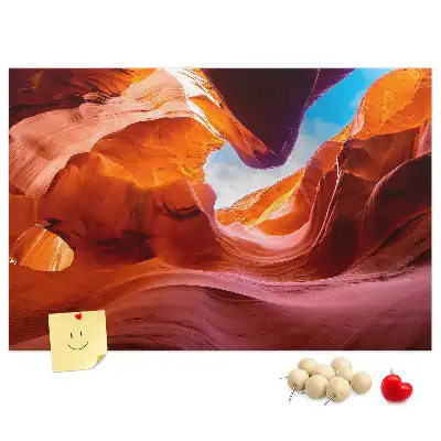 Printed Cork Board Canyon