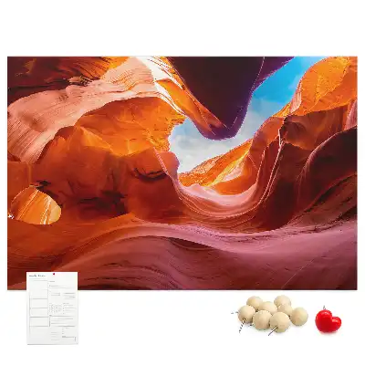 Printed Cork Board Canyon