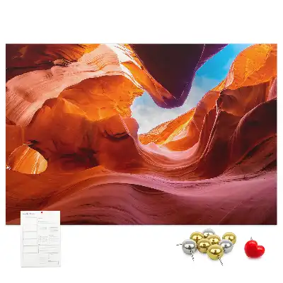 Printed Cork Board Canyon