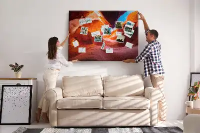 Printed Cork Board Canyon
