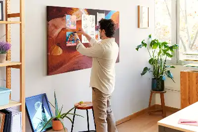 Printed Cork Board Canyon