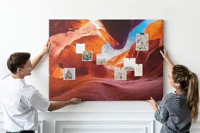 Printed Cork Board Canyon