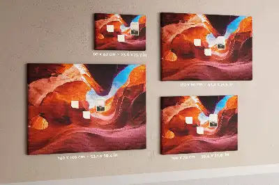 Printed Cork Board Canyon