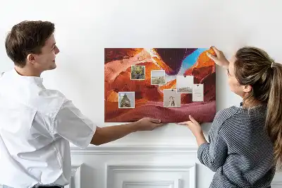 Canyon Printed Cork Board