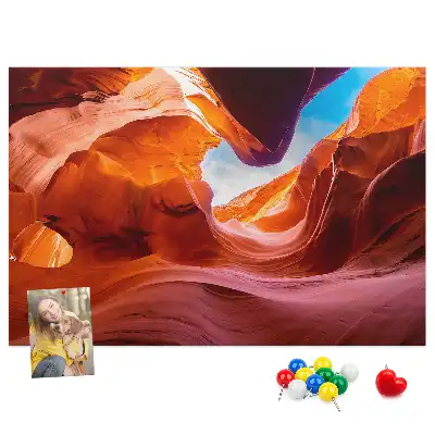 Canyon Printed Cork Board