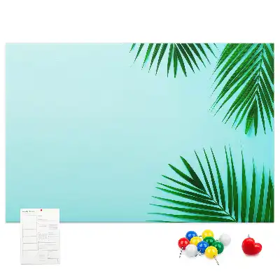 Palm Frame Printed Cork Board